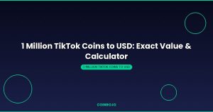 1 million TikTok Coins to USD conversion calculator
