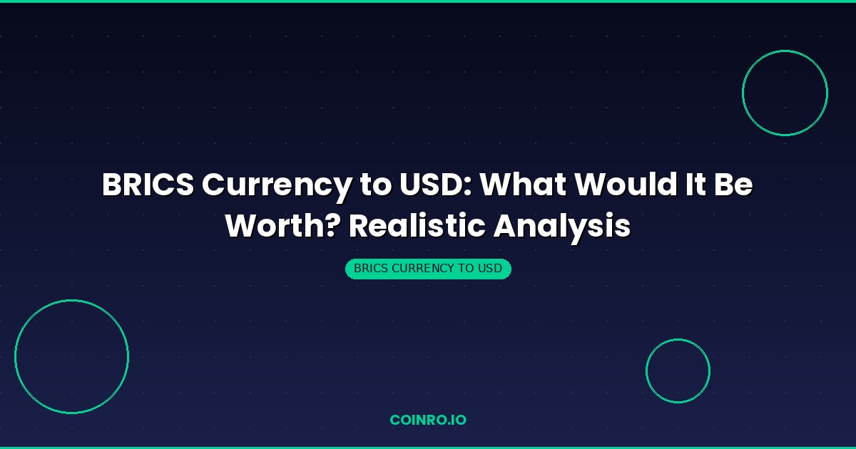 BRICS currency to USD valuation analysis