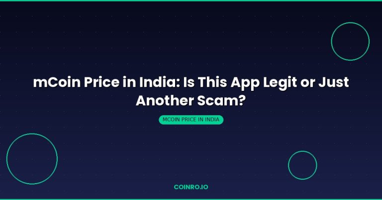mCoin price India review legit or scam analysis
