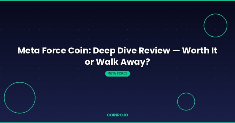 Meta Force coin review price analysis red flags