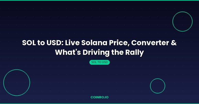 SOL to USD Solana live price converter