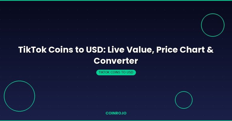 TikTok coins to USD conversion calculator