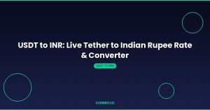USDT to INR Tether to Indian Rupee live rate converter