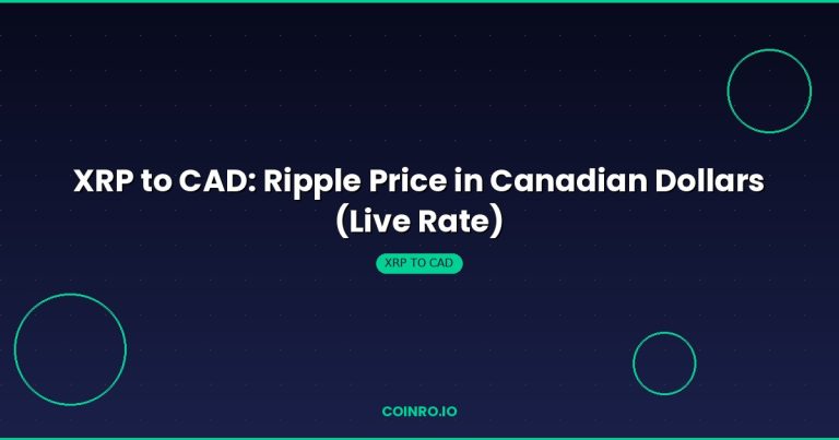 XRP to CAD Ripple to Canadian Dollar live conversion rate